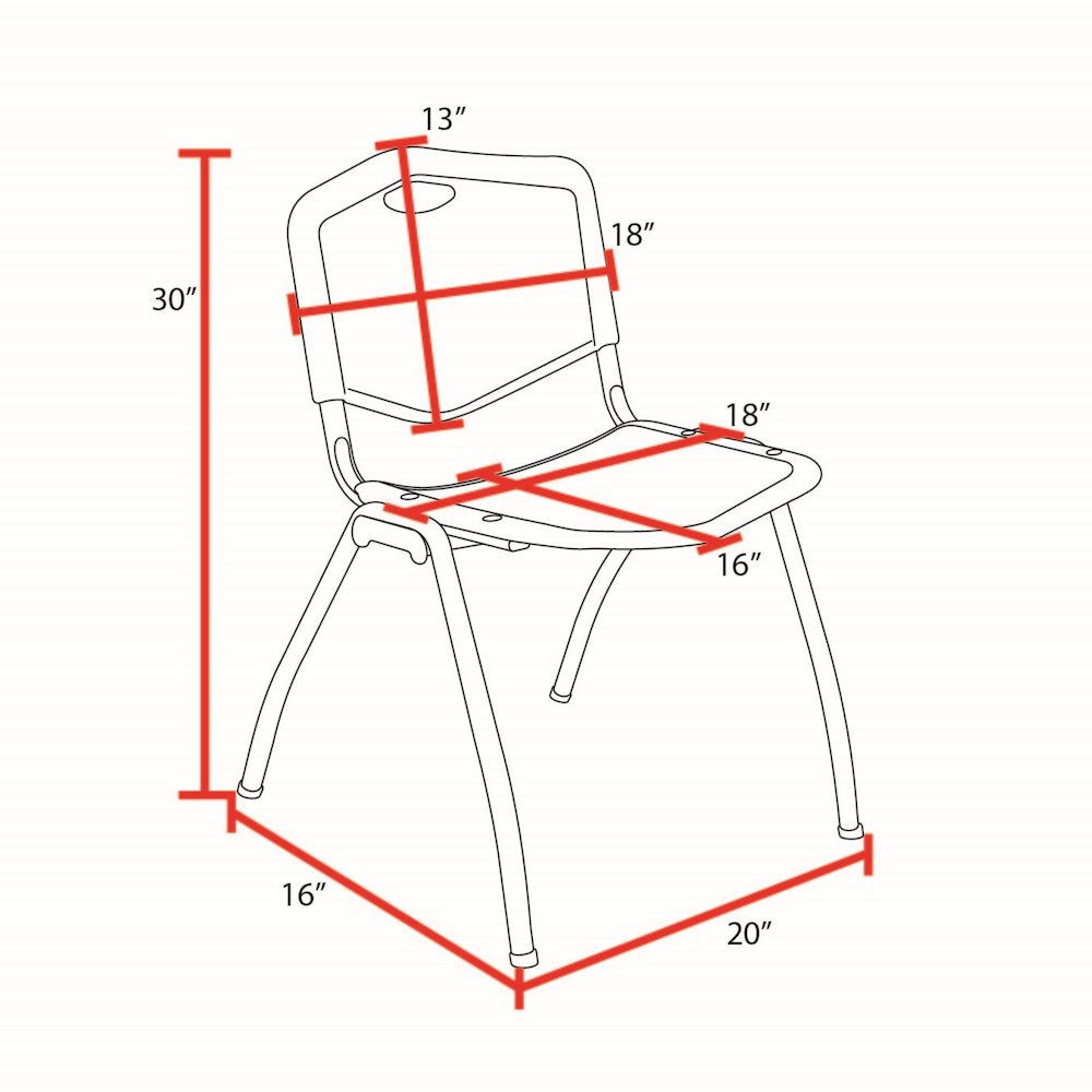 60 x 24 in. Flip-Top Privacy Nesting Table- Grey, 2 M Stack Chairs- Grey. Picture 10