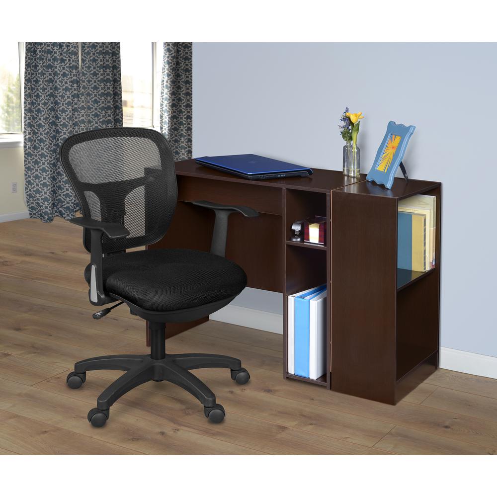 Harrison Swivel Chair- Black. Picture 2