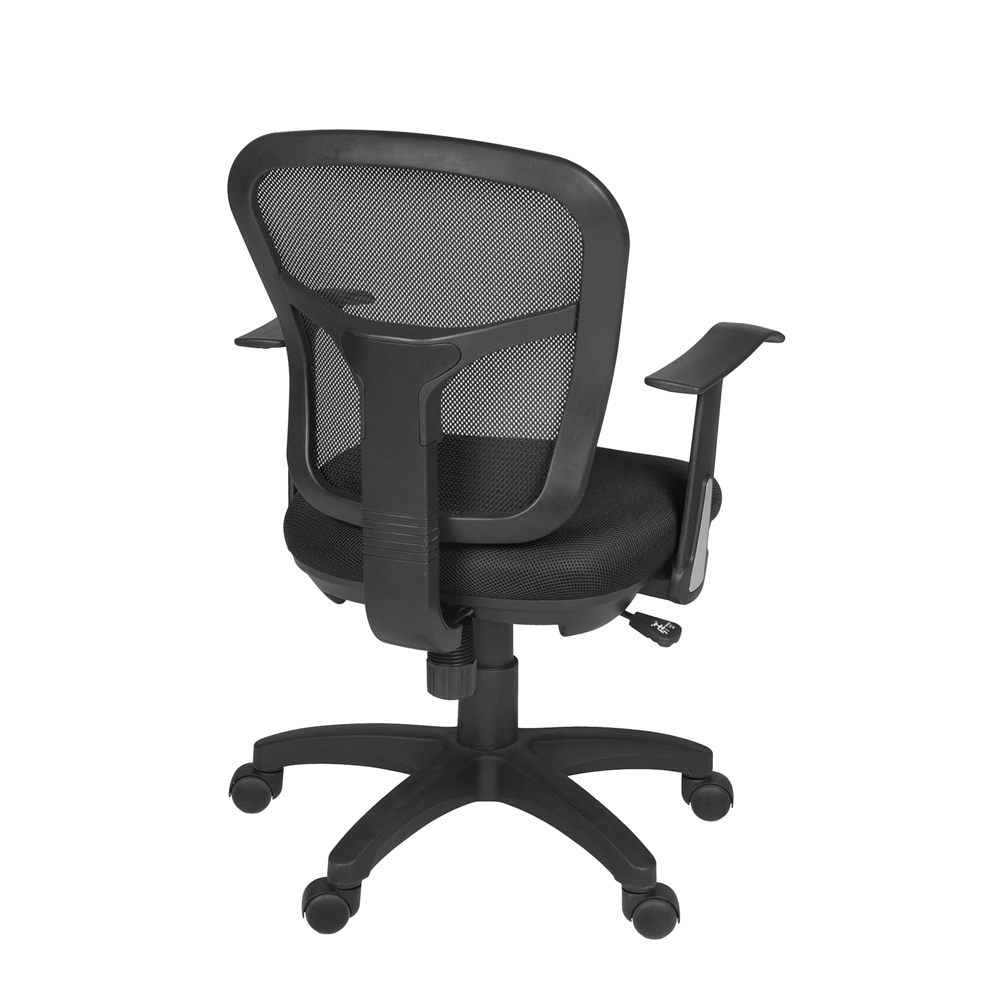 Harrison Swivel Chair- Black. Picture 3