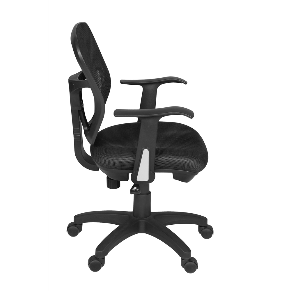 Harrison Swivel Chair- Black. Picture 4