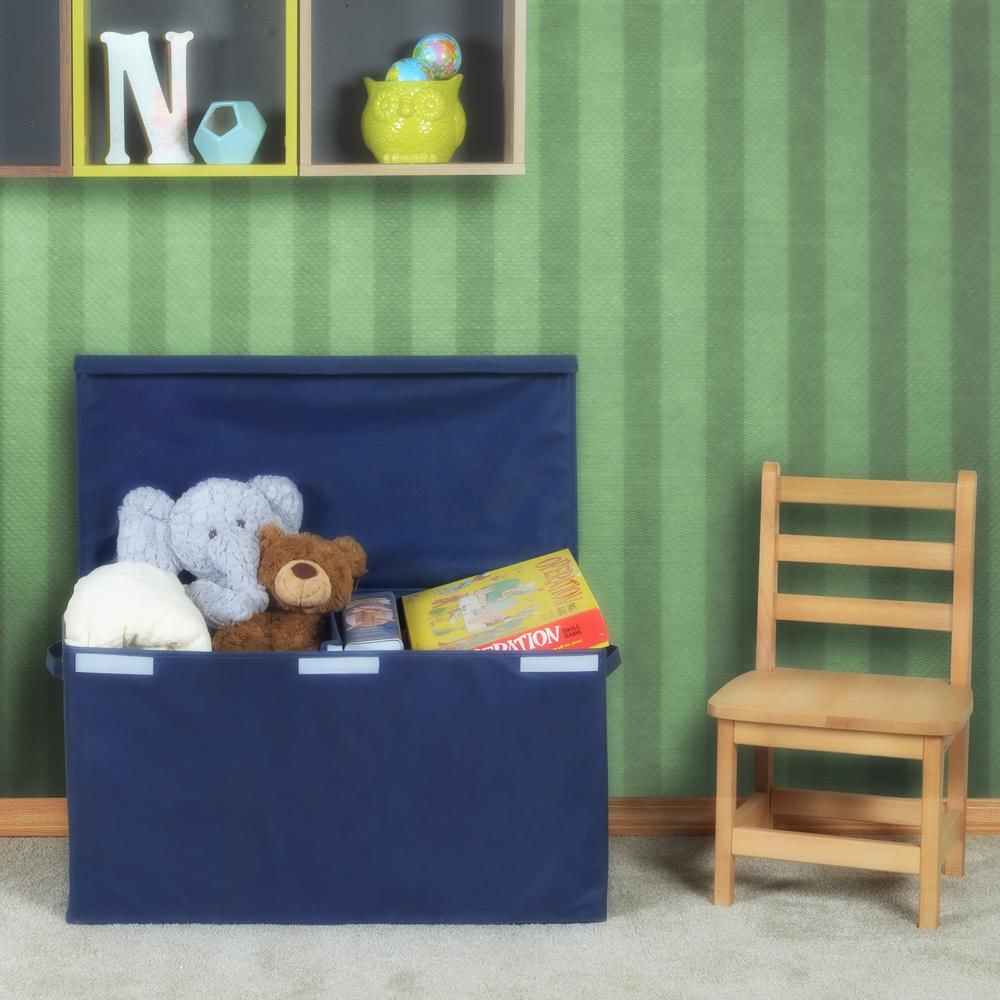 Niche Cubo Fabric Storage Trunk- Blue. Picture 6