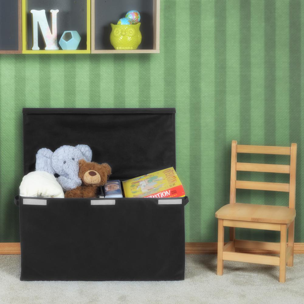 Niche Cubo Fabric Storage Trunk- Black. Picture 6