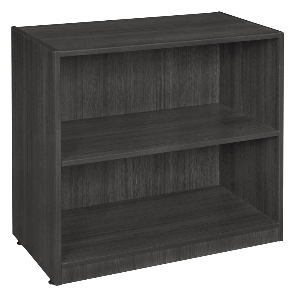 Legacy 30" High Bookcase- Ash Grey. Picture 1