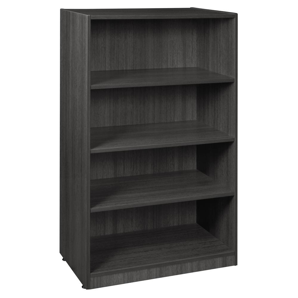 Legacy 47" High Bookcase- Ash Grey. Picture 1