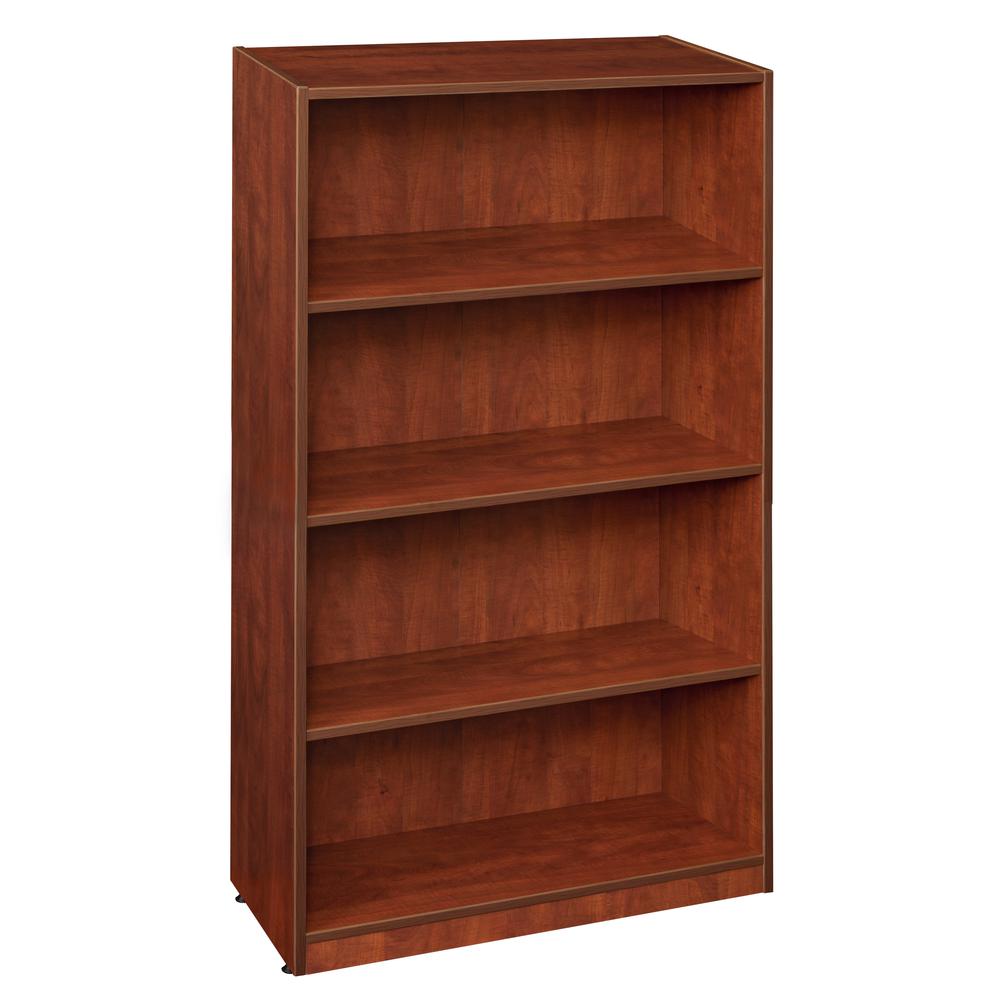 Legacy 47" High Bookcase- Cherry. Picture 1