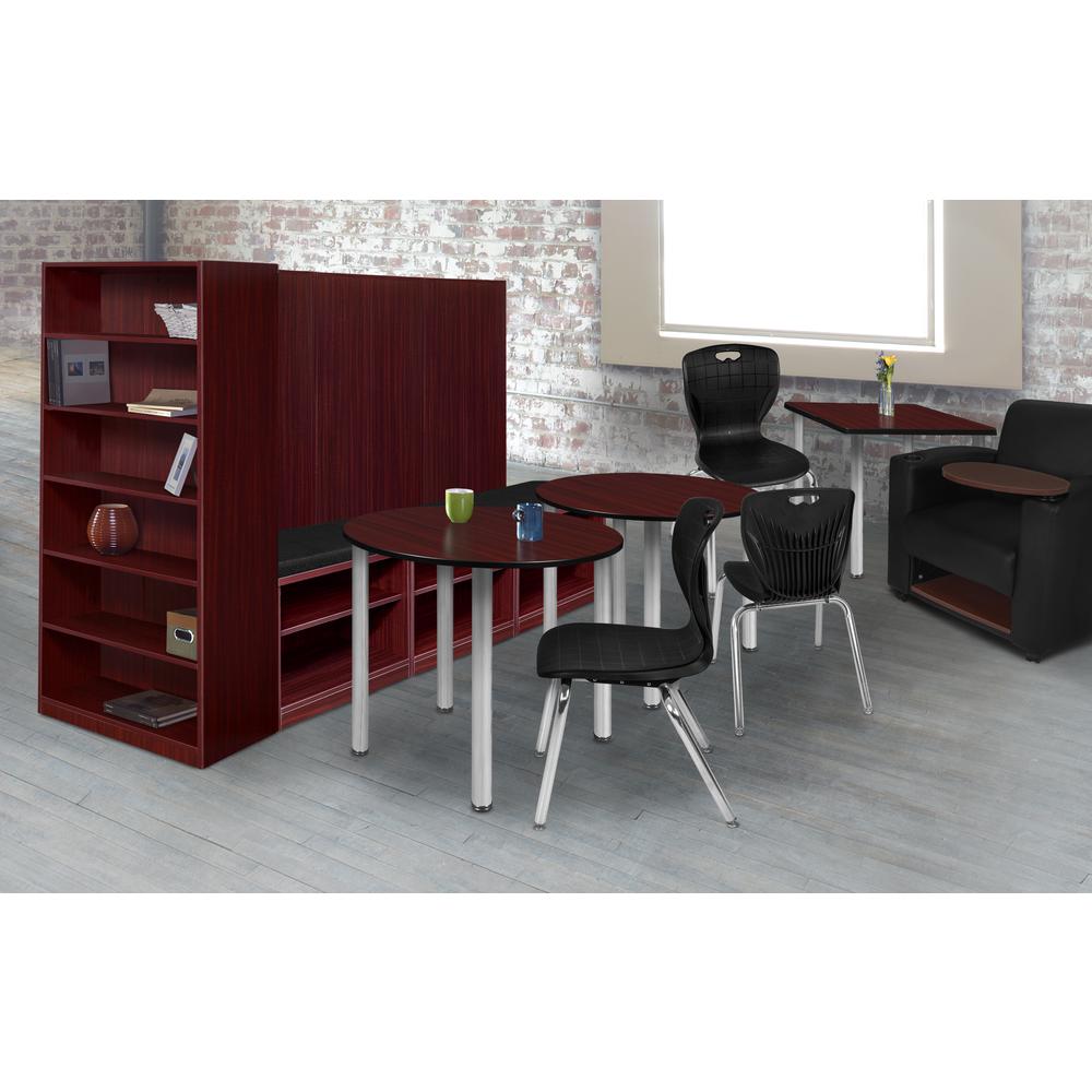 Legacy 71" High Bookcase- Mahogany. Picture 2
