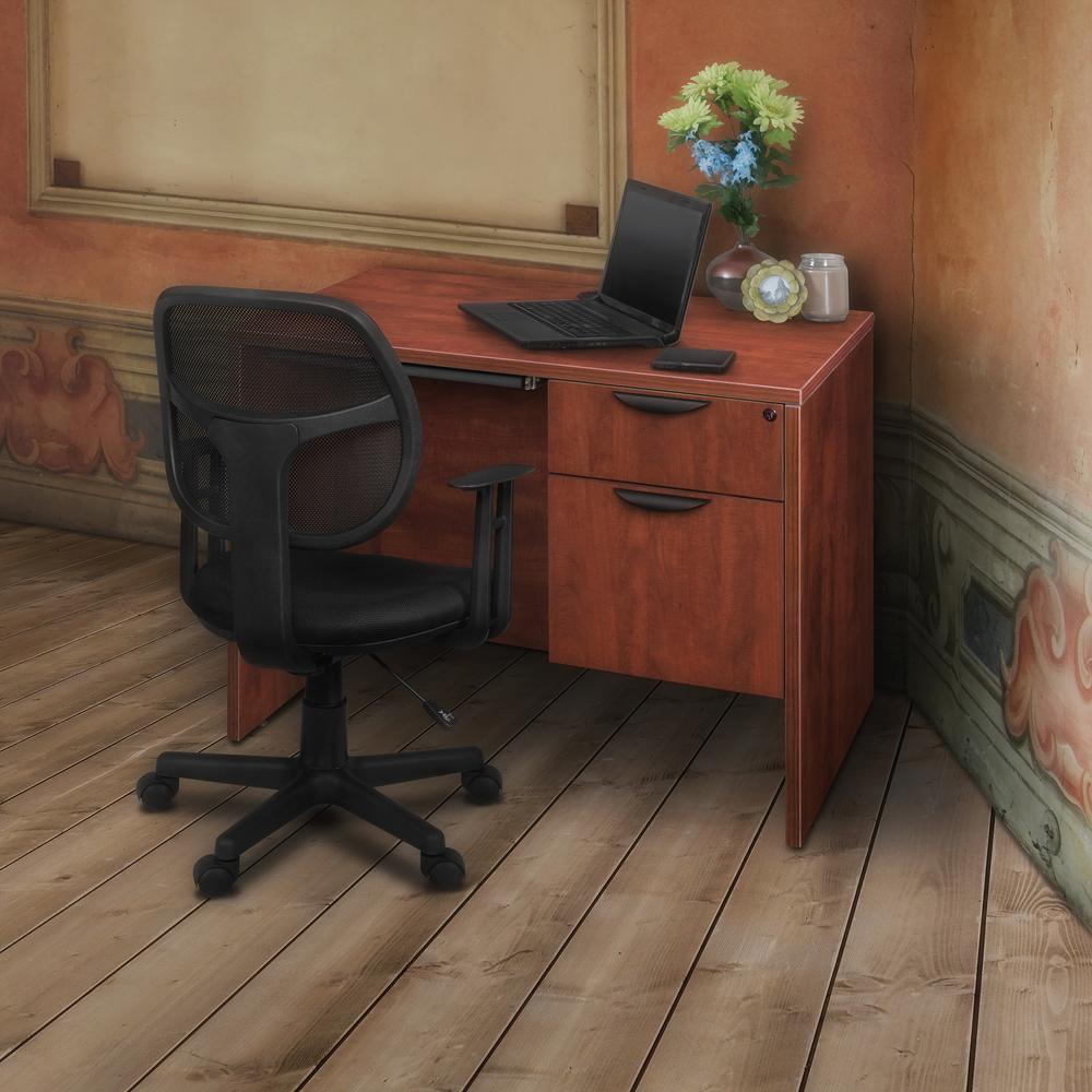 Legacy 42" Desk Shell- Cherry. Picture 3