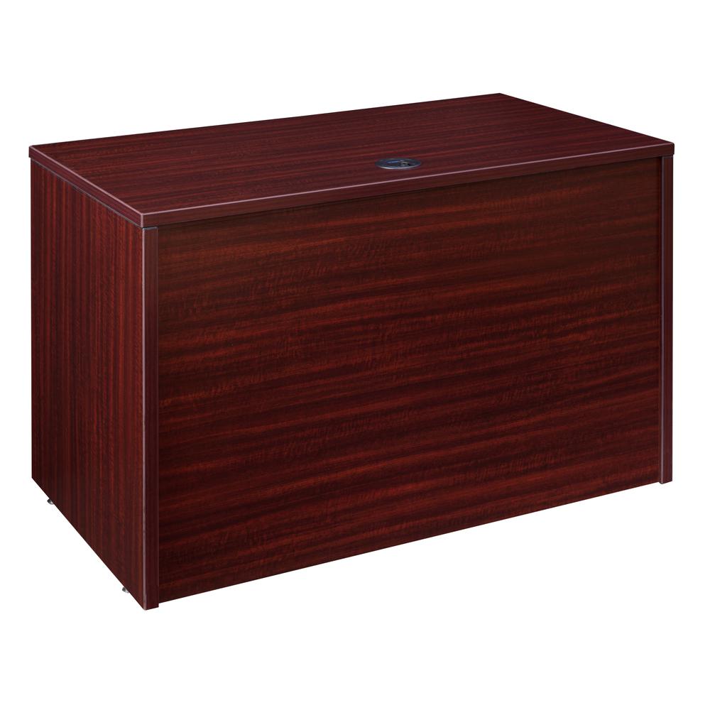 Legacy 42" Desk Shell- Mahogany. Picture 3