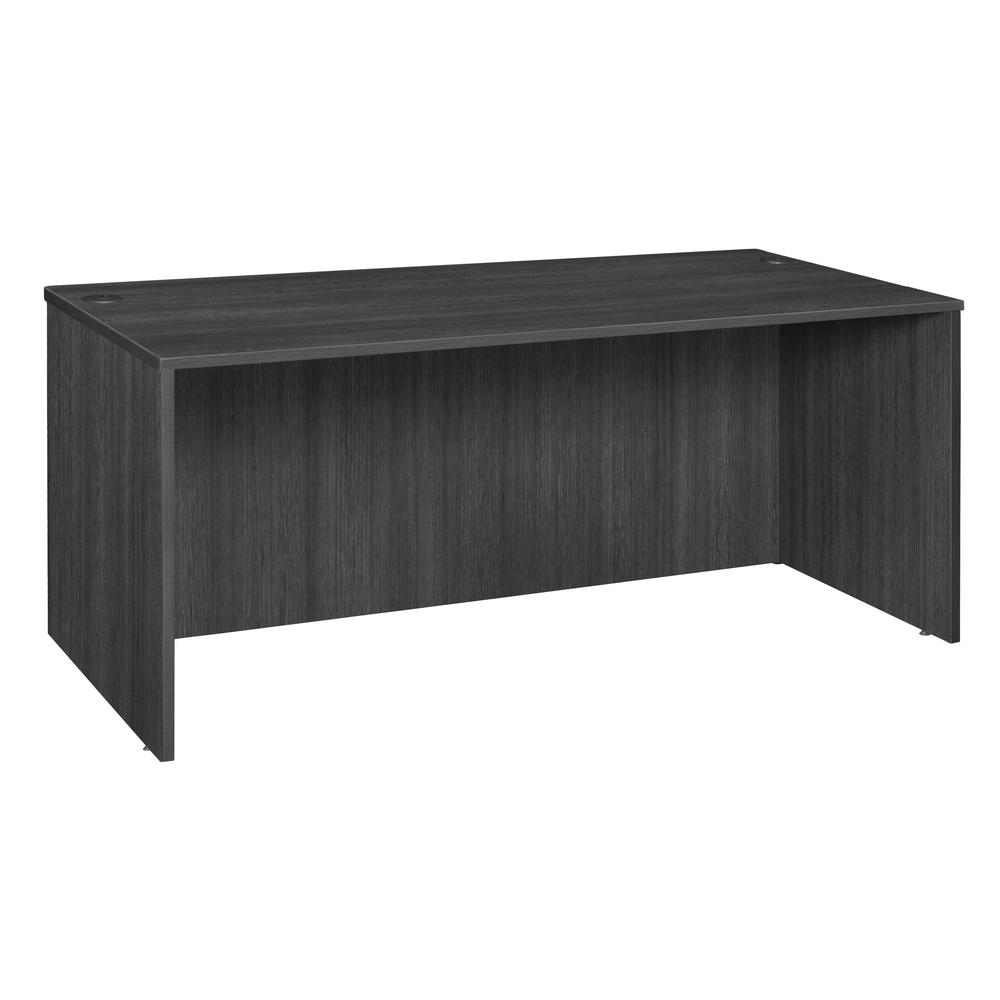 Legacy 71" Desk Shell- Ash Grey. Picture 1