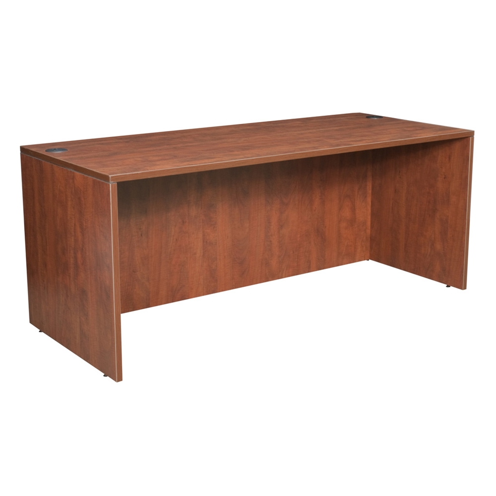 Legacy 71" Desk Shell- Cherry. Picture 1