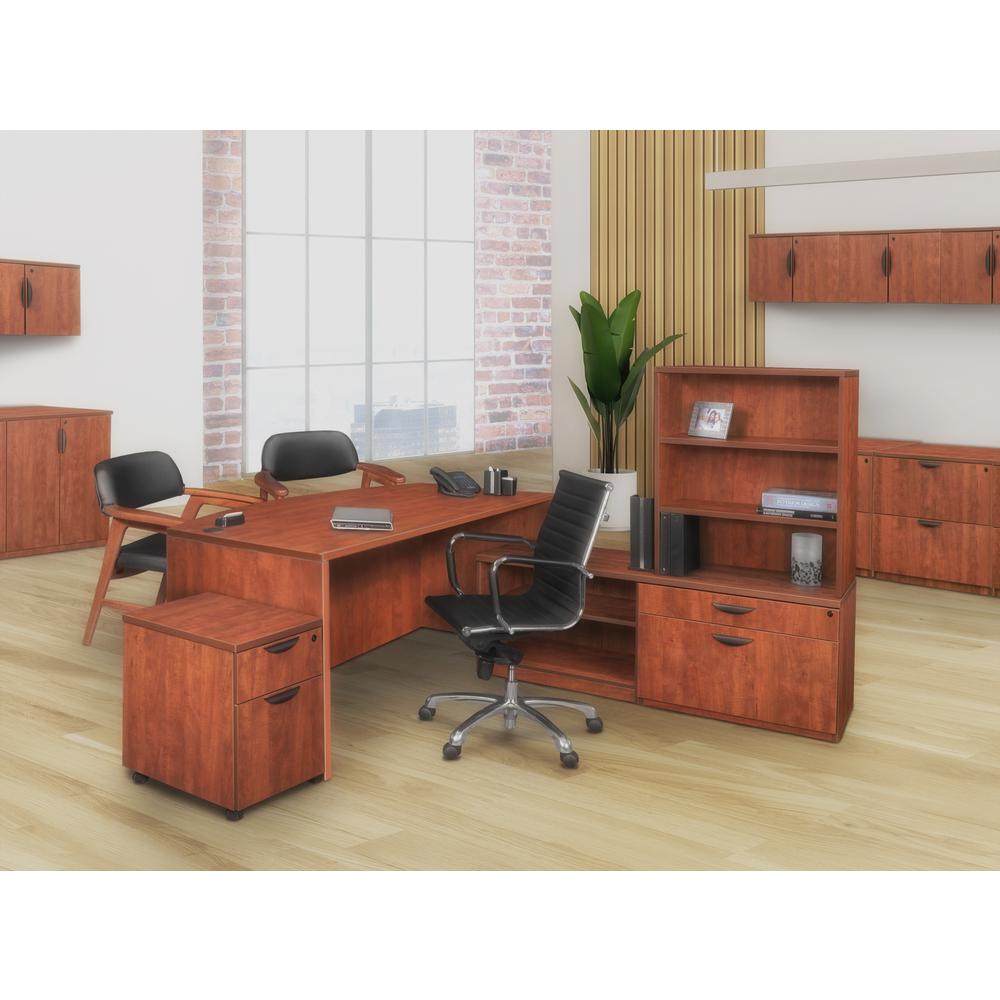 Legacy 35" Open Hutch- Cherry. Picture 2