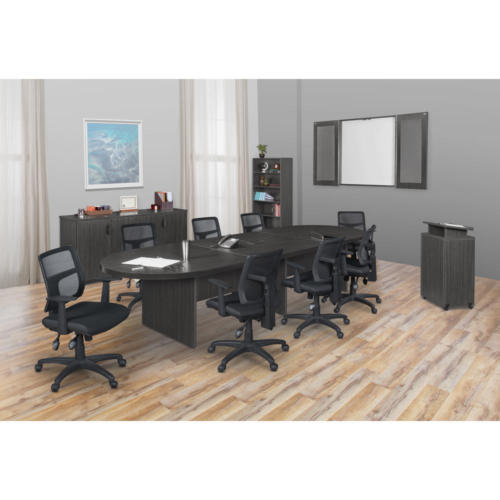 Legacy Freestanding Lectern- Ash Grey. Picture 5
