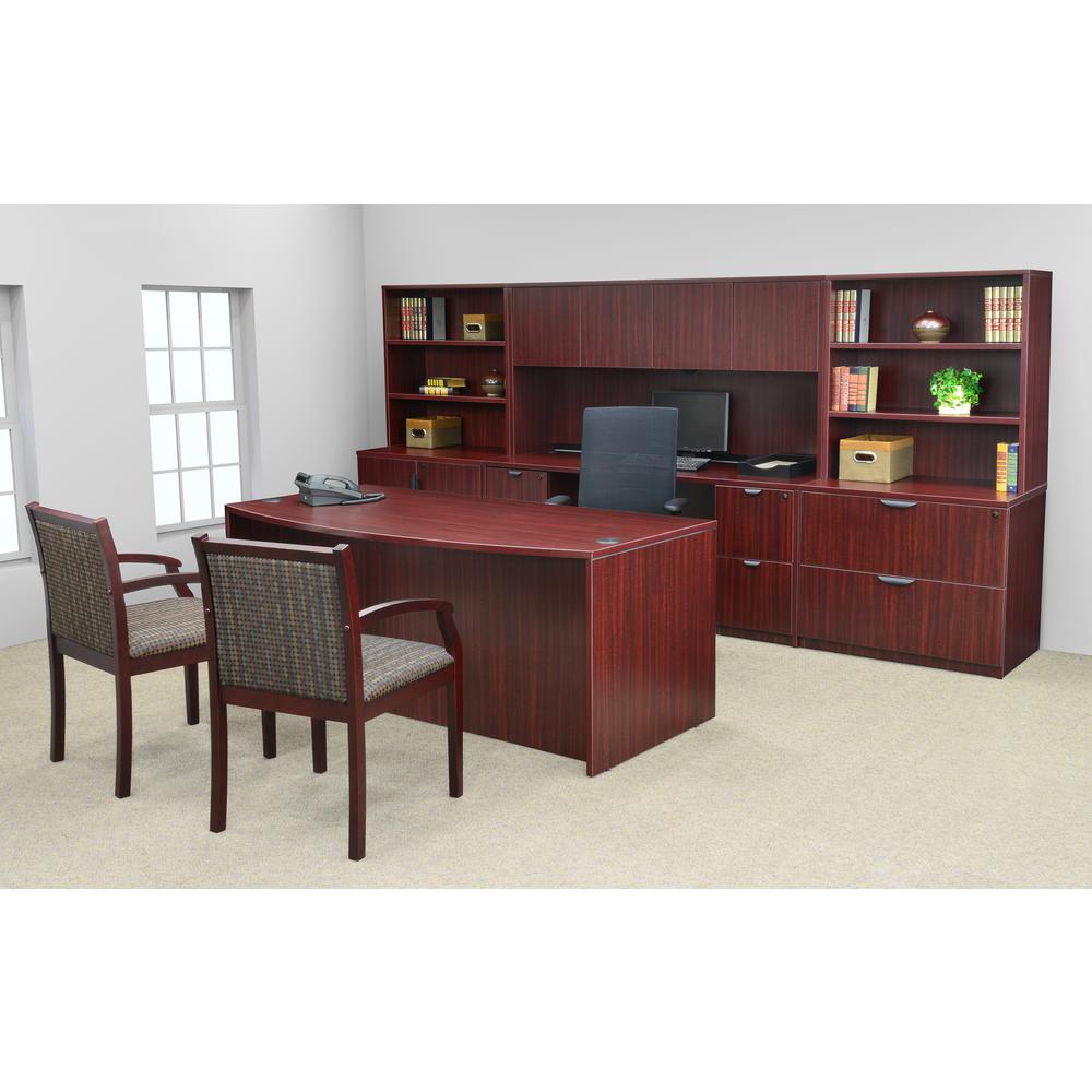 Legacy File File Pedestal- Mahogany. Picture 4