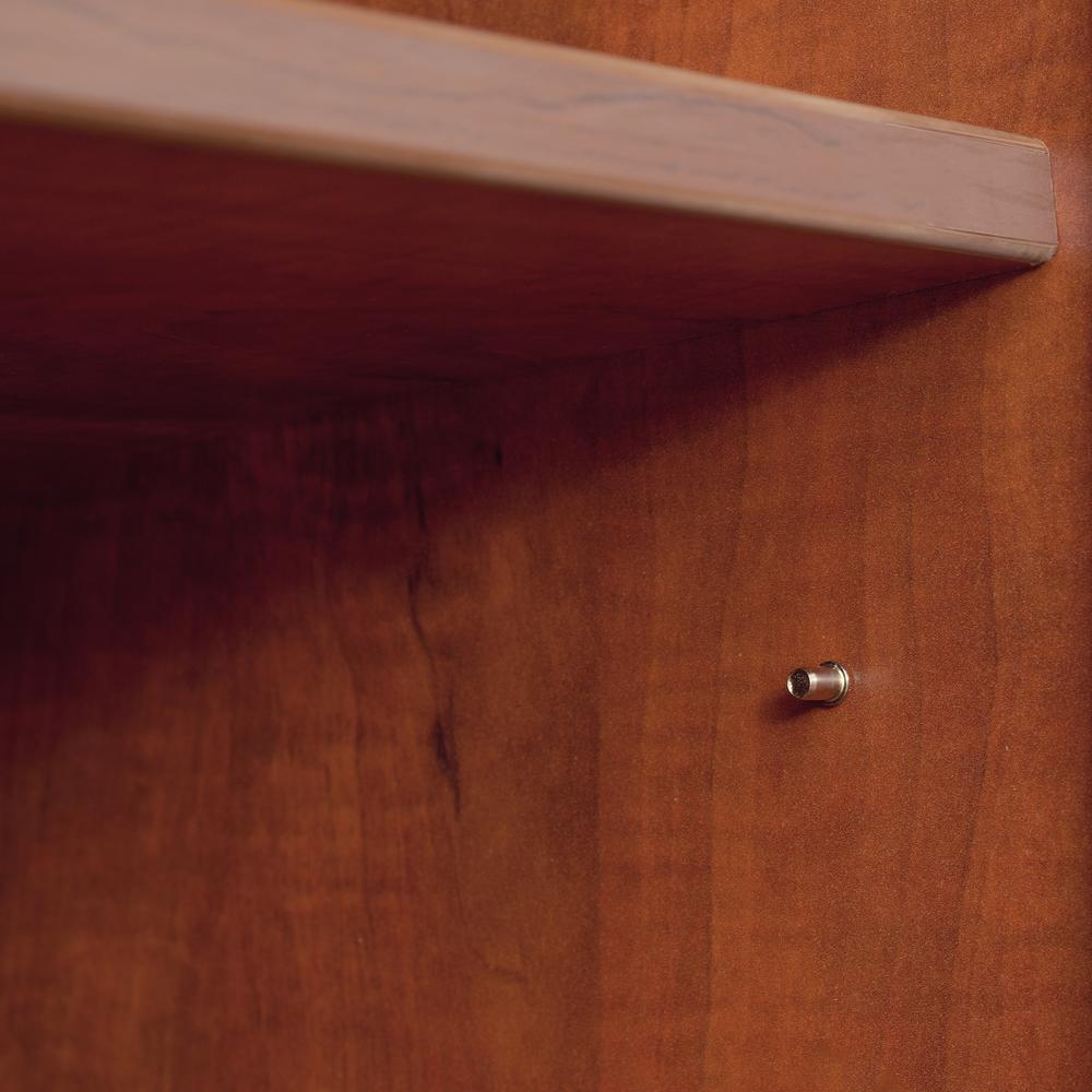 Legacy Lateral File with Stackable Storage Cabinet- Cherry. Picture 5