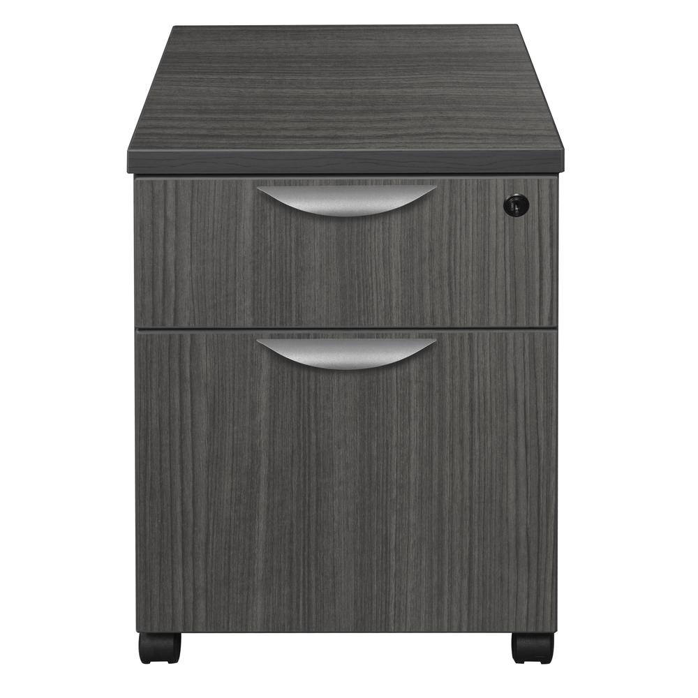 Legacy Box File Mobile Pedestal- Ash Grey. Picture 3