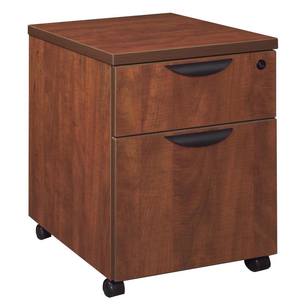 Legacy Box File Mobile Pedestal- Cherry. Picture 1