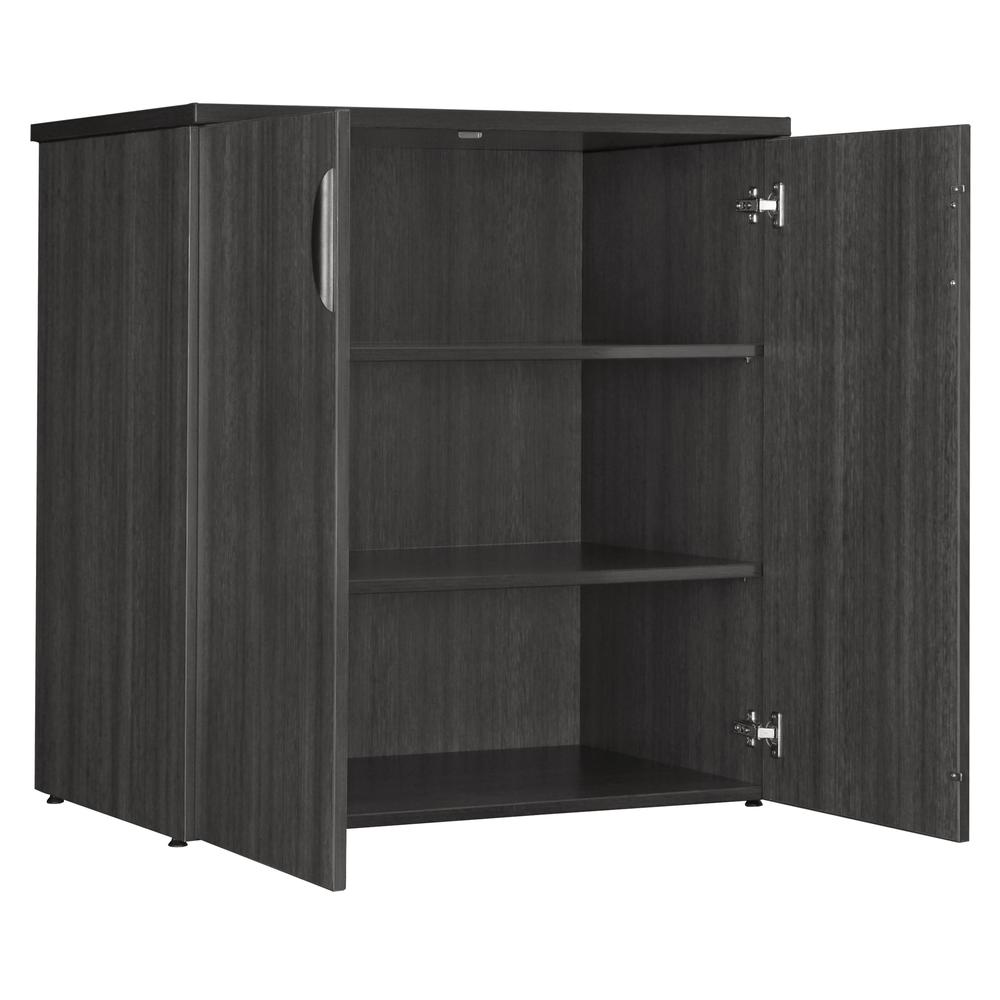 Legacy 35" Stackable Storage Cabinet- Ash Grey. Picture 4