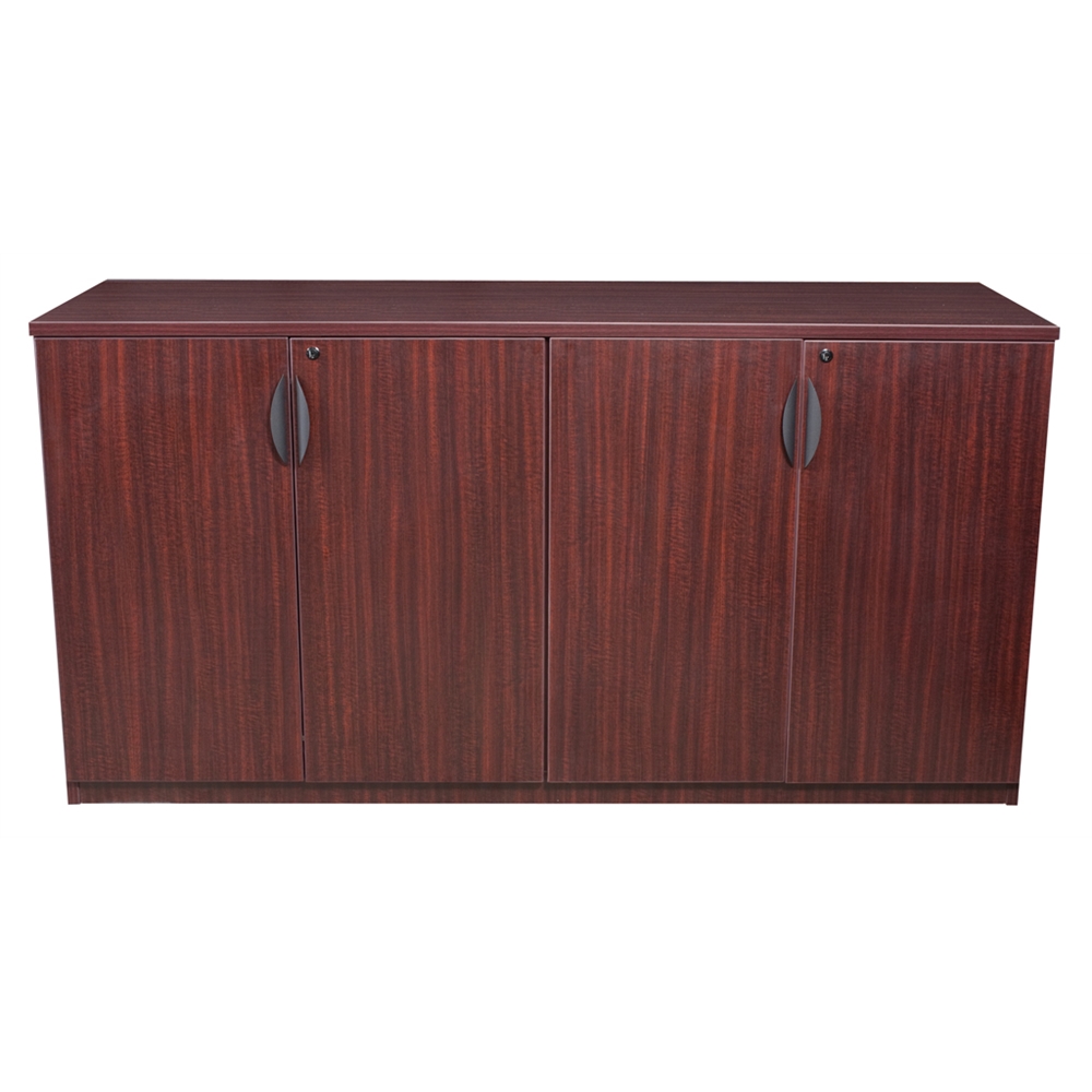Legacy 72" Storage Cabinet Buffet- Mahogany. Picture 1