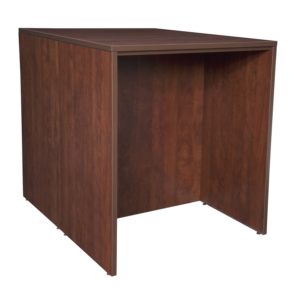 Legacy Stand Up Back to Back Storage Cabinet/ Desk- Cherry. Picture 3