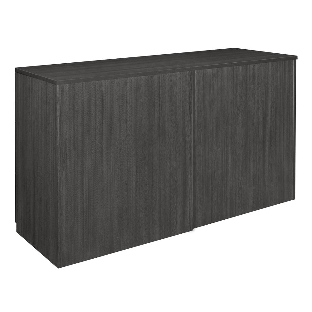 Legacy Stand Up Side to Side Desk/ Desk- Ash Grey. Picture 2