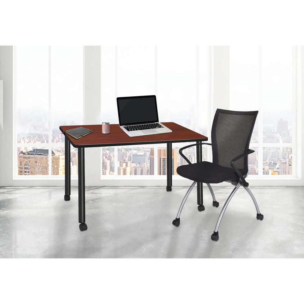 Regency Kee 48 x 24 in. Mobile Desk. Picture 3