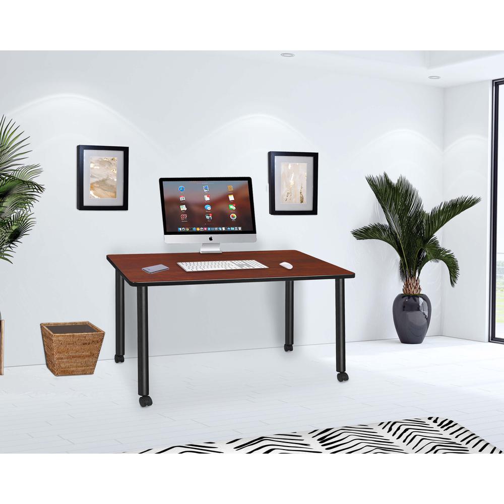 Regency Kee 60 x 24 in. Mobile Desk. Picture 3