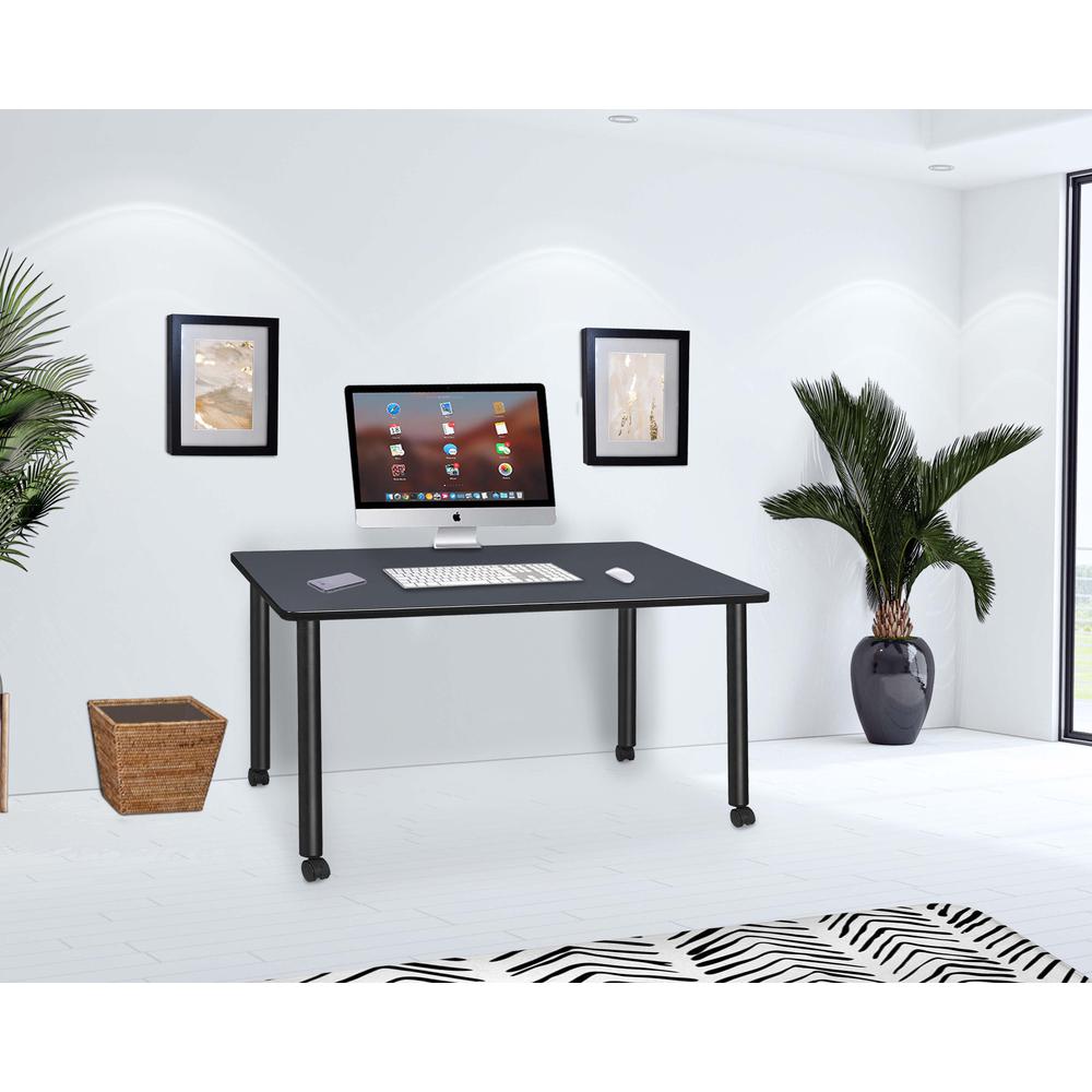 Regency Kee 60 x 24 in. Mobile Desk. Picture 3