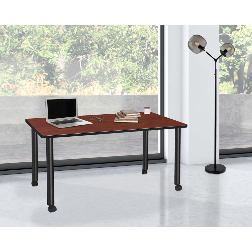 Regency Kee 66 x 24 in. Mobile Desk. Picture 3