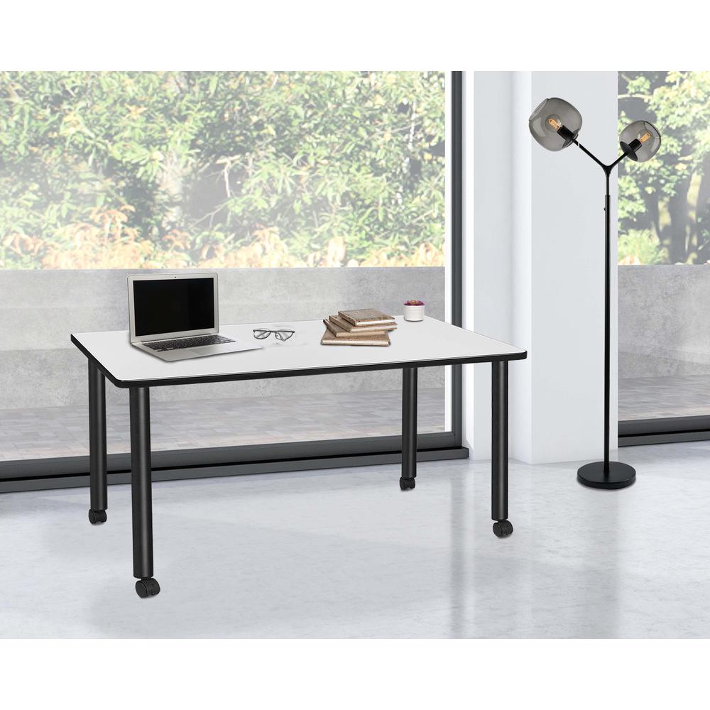 Regency Kee 66 x 24 in. Mobile Desk. Picture 3