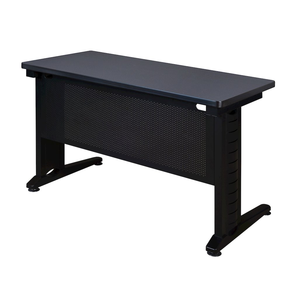 42 x 24 in. Seminar Training Table- Grey. Picture 2