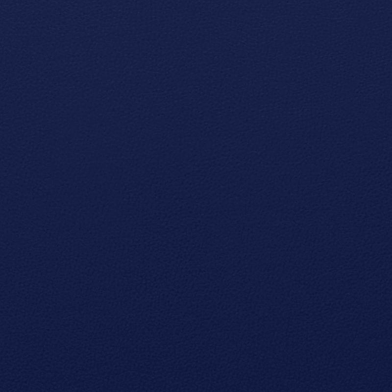 Jean Square Vinyl Ottoman (Set of 2)- Naval Blue. Picture 3