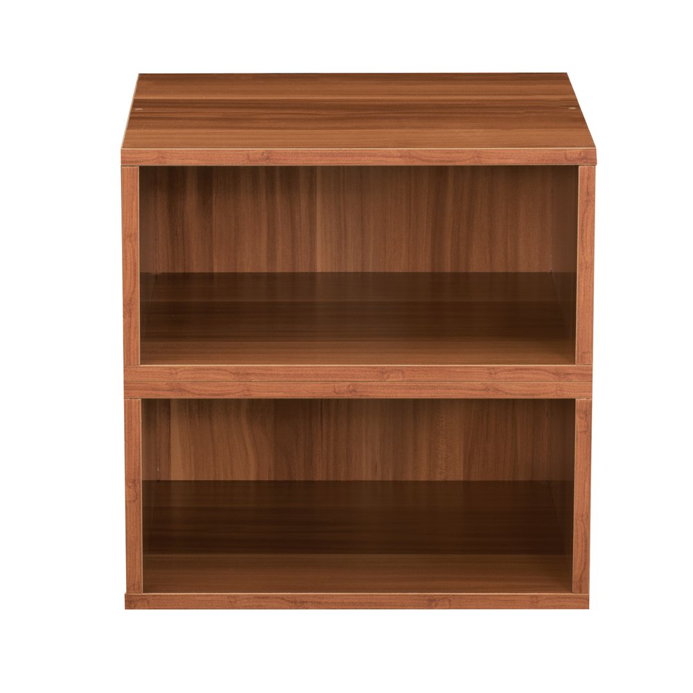 Niche Cubo Storage Set- 2 Half Size Cubes- Warm Cherry. Picture 2