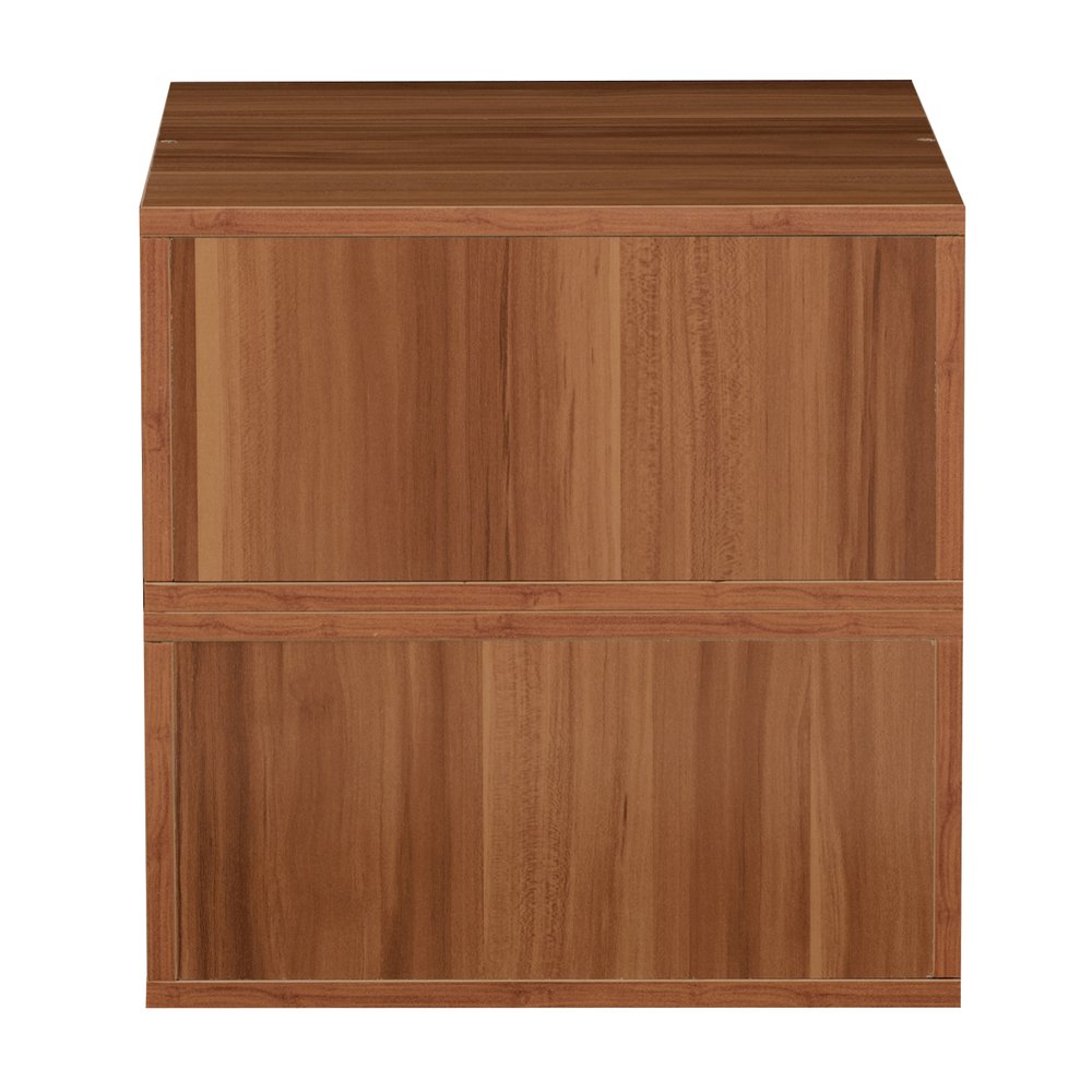 Niche Cubo Storage Set- 2 Half Size Cubes- Warm Cherry. Picture 3