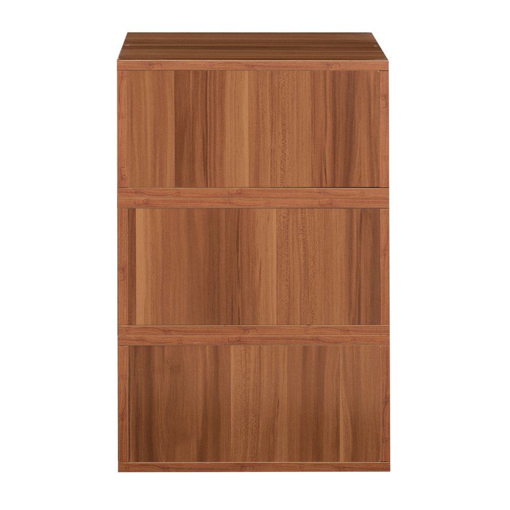 Niche Cubo Storage Set- 3 Half Size Cubes- Warm Cherry. Picture 3