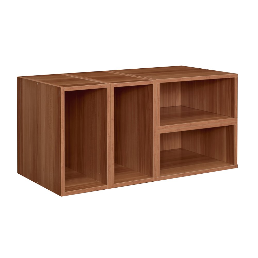 Niche Cubo Storage Set- 4 Half Size Cubes- Warm Cherry. Picture 4
