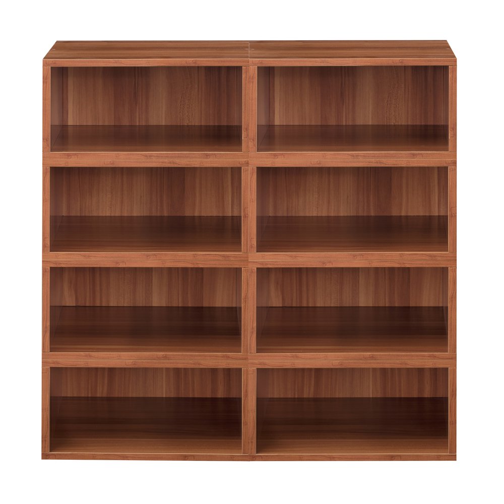 Niche Cubo Storage Set- 8 Half Size Cubes- Warm Cherry. Picture 2