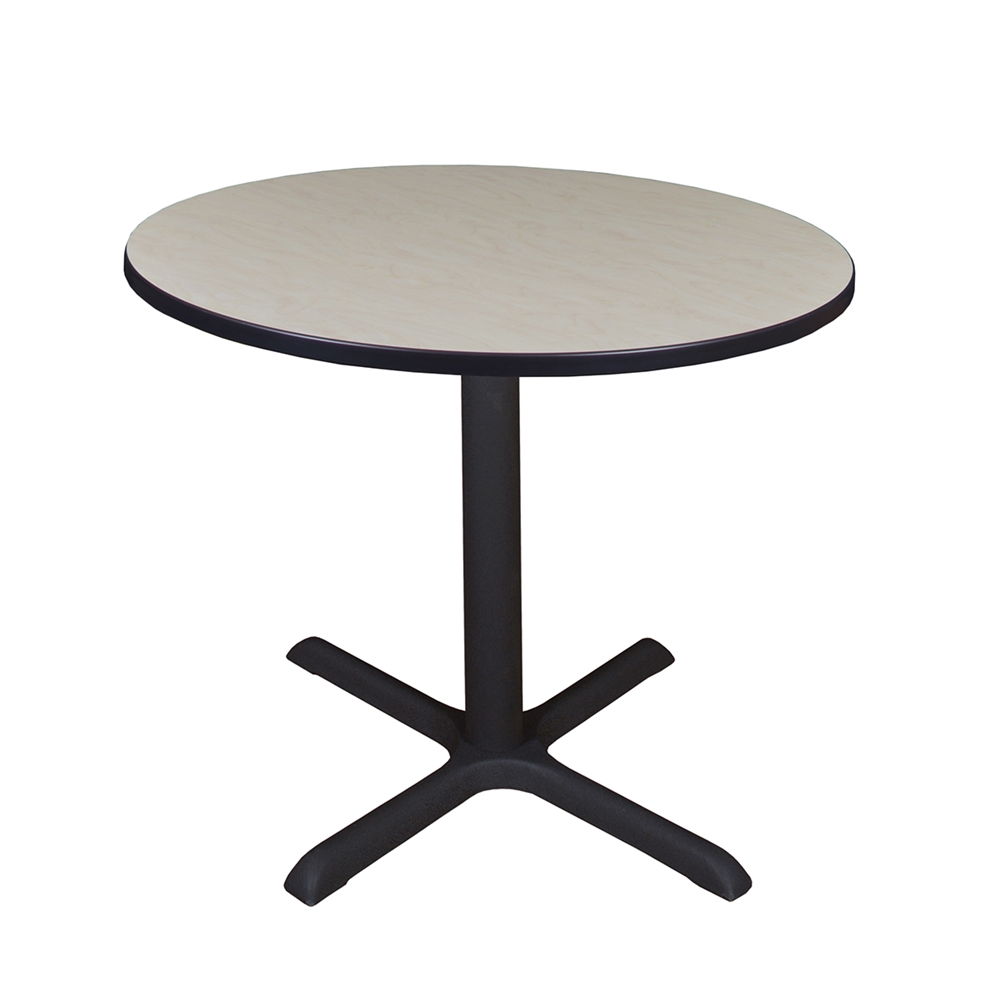 Cain 42" Round Breakroom Table- Maple. Picture 1
