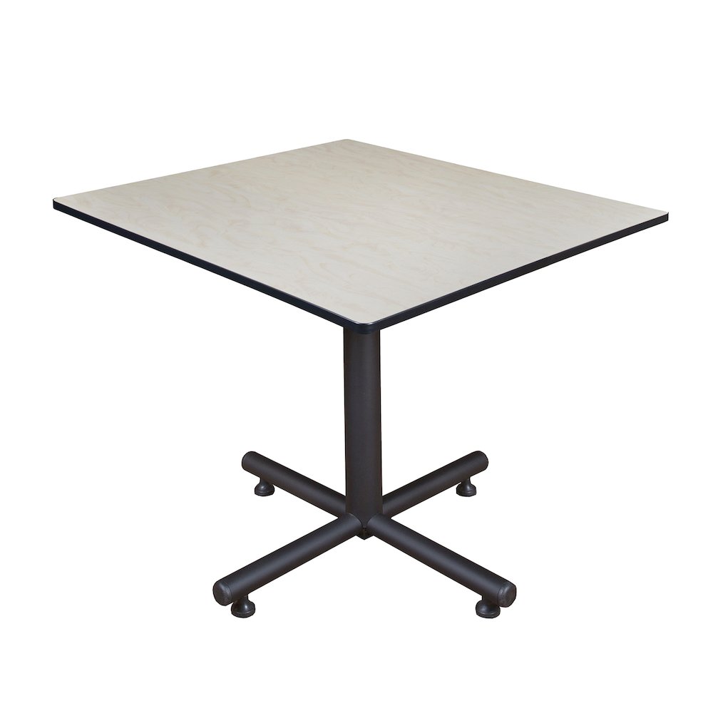 48 in. Square X-Base Breakroom Table- Maple. Picture 1