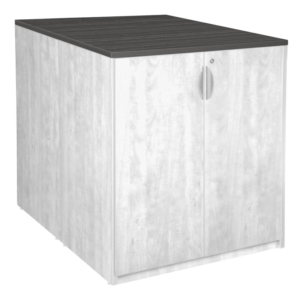 Legacy Stand Up Back to Back Top- Ash Grey. Picture 1