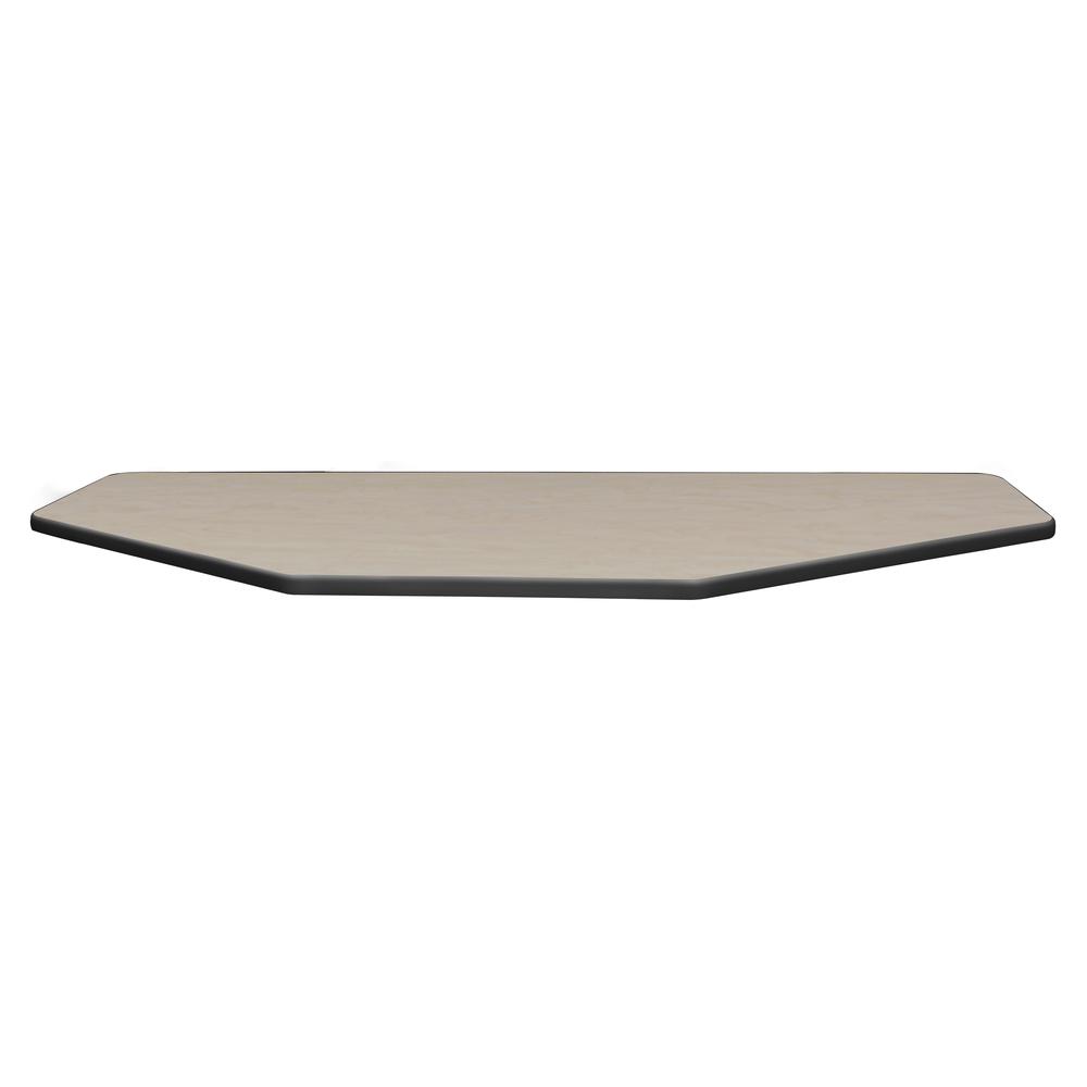 Tabletop for I-Promise 60" 2 Student Desk- Cherry/Maple. Picture 2