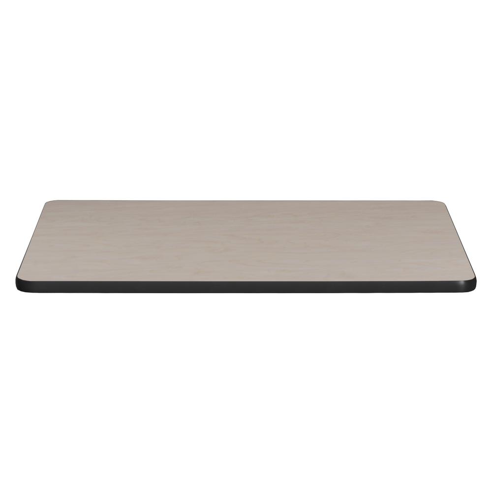 18.5" x 26" Standard Rectangle Table Top- Cherry/ Maple. Picture 4