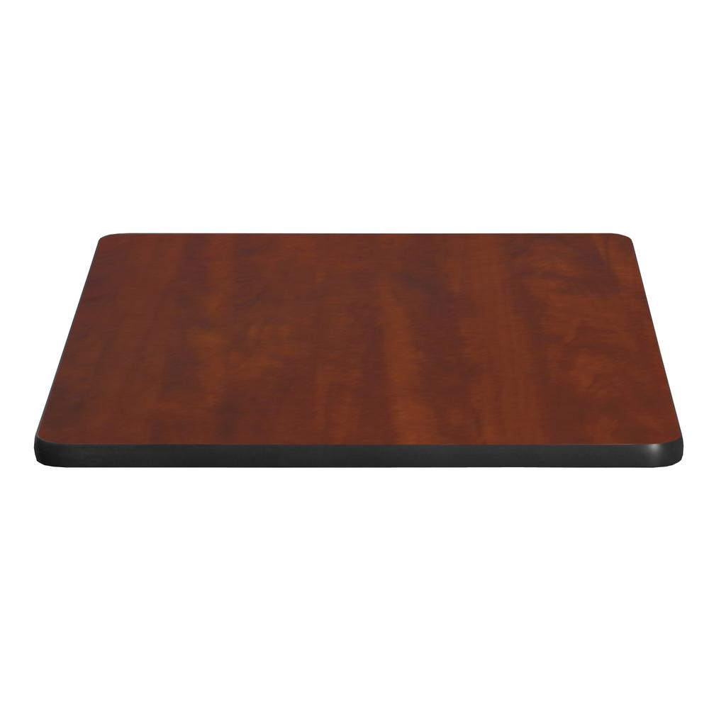 18.5" x 26" Standard Rectangle Table Top- Cherry/ Maple. Picture 5