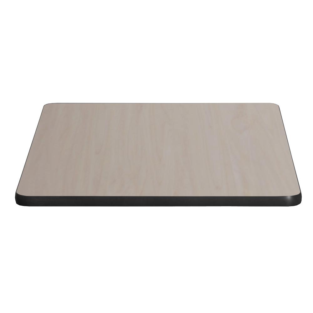 18.5" x 26" Standard Rectangle Table Top- Cherry/ Maple. Picture 6
