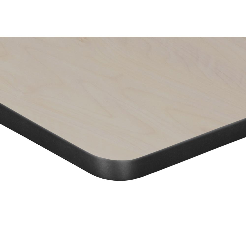 18.5" x 26" Standard Rectangle Table Top- Cherry/ Maple. Picture 8