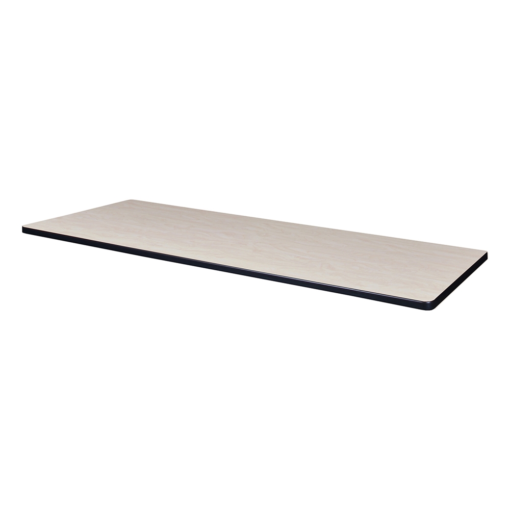 60" x 24" Rectangle Laminate Table Top- Cherry/ Maple. Picture 2