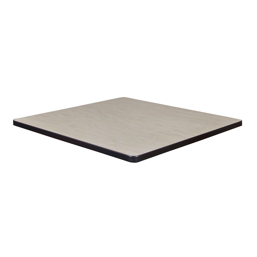 30" Square Laminate Table Top- Cherry/ Maple. Picture 2