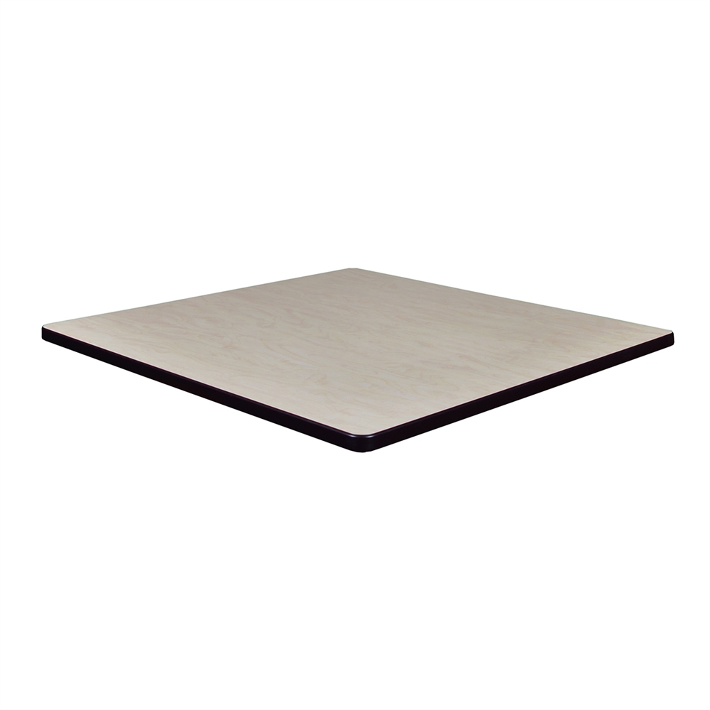 36" Square Laminate Table Top- Cherry/ Maple. Picture 2