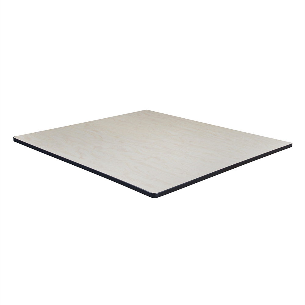48" Square Laminate Table Top- Cherry/ Maple. Picture 2