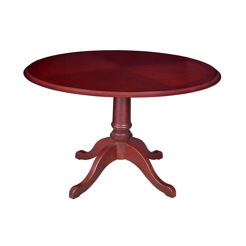 Prestige 42" Round Table- Mahogany. Picture 1