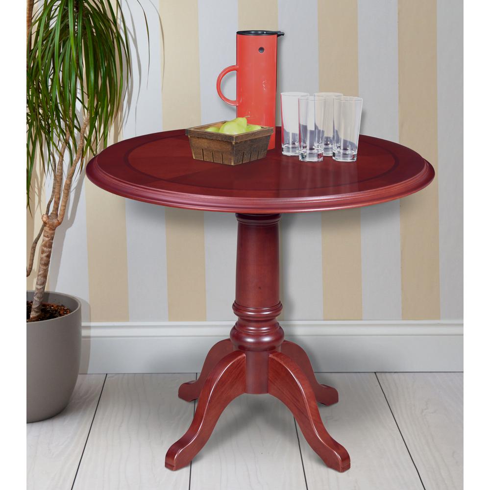 Prestige 42" Round Table- Mahogany. Picture 2